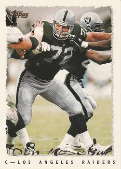 Don Mosebar Los Angeles Raiders 1995 Topps NFL #124